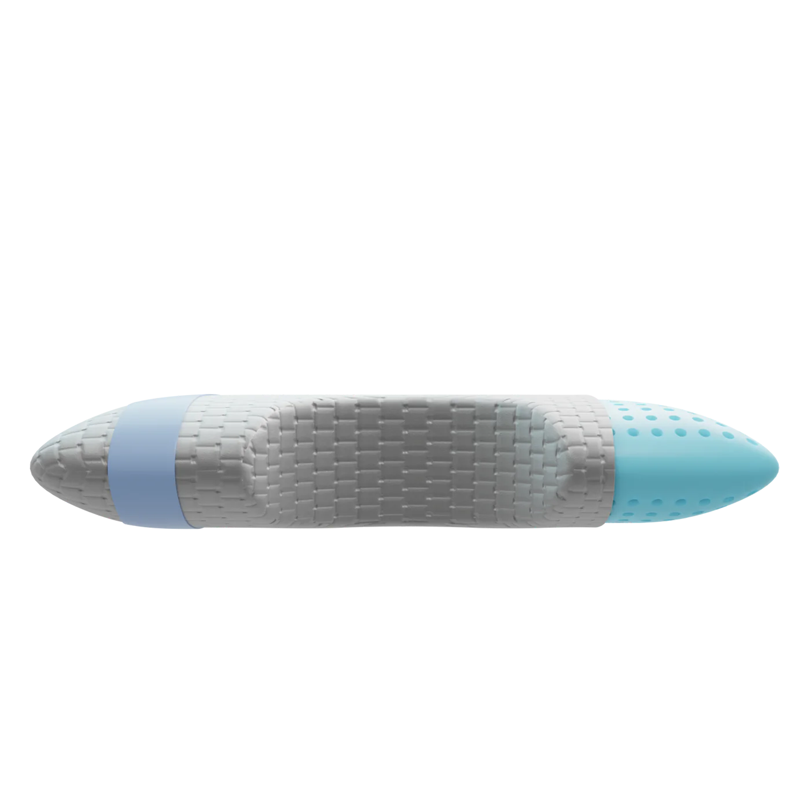 Cooling pillow for side sleepers by blue sleep, horizontal view